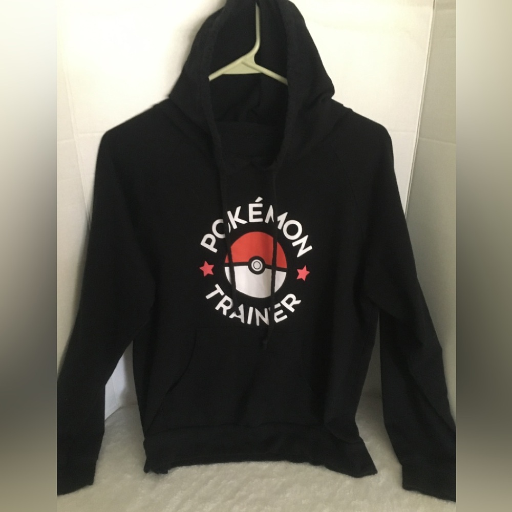 Pokemon Trainer Black Hoodie - Boys Size XXL
